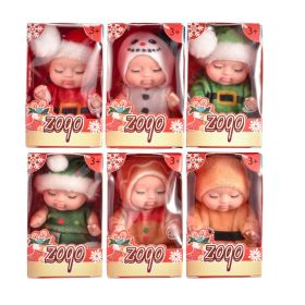 6PCS Mini Reborn Baby Dolls (Option: X15097A)