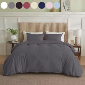Serta Simply Clean Solid Duvet Cover (Option: W13717998)