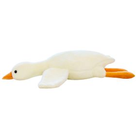 Cute Big White Geese Pillow Plush Toy (Option: White Big White Geese-160CM)
